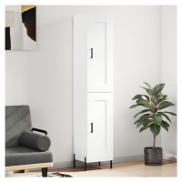 vidaXL Skříň highboard bílá 34,5 x 34 x 180 cm kompozitní dřevo