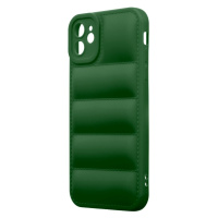 Obal:Me Puffy kryt Apple iPhone 11 tmavě zelený