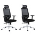Kancelářská židle Antares EDGE černá - 2 kusy
