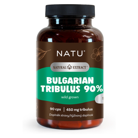 NATU Bulharský kotvičník (Tribulus) extrakt 90 % 90 kapslí