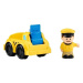 Fisher price little people taxi s řidičem, mattel cdh60