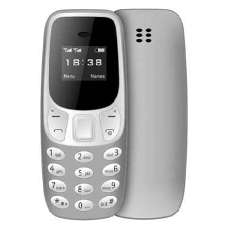 Popron.cz Miniaturní mobilní telefon - BM10 Šedý