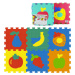 Lamps Měkké bloky Ovoce a zelenina 8ks pěnový koberec baby vkládací puzzle