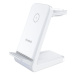 ChoeTech 15W 3 in 1 Wireless Charger stand, white