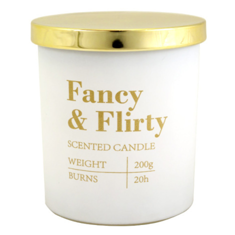 Svíčka vonná dekorativní Fancy a Flirt, 200g Home Aroma