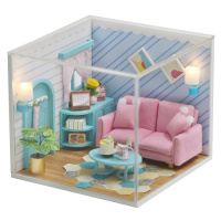 Dvěděti miniatura domečku Slunný obývací pokoj