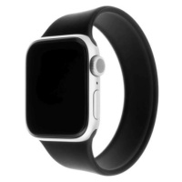 FIXED provlékací silikonový řemínek Apple Watch 42/44/45mm XS černý