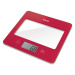 Sencor Sencor - Digitální kuchyňská váha 1xCR2032 červená