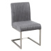 LuxD Konzolová židle Boss vintage šedá