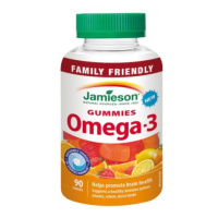 JAMIESON Omega-3 Gummies želatinové pastilky 90ks