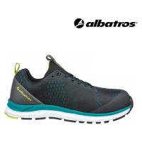 Bezpečnostní polobotka ALBATROS AER55 Impulse Black Blue Low S1P ESD