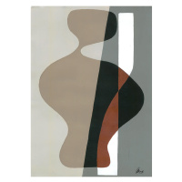 Paper Collective designové moderní obrazy La Femme 03 (100 x 140 cm)