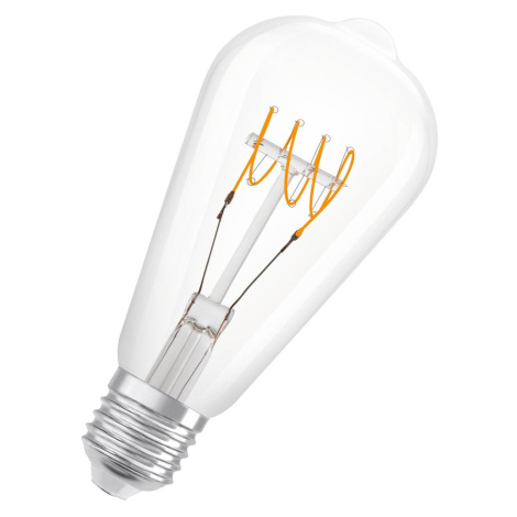 OSRAM OSRAM Classic LED rustikální E27 4,8W 827 čirá dim