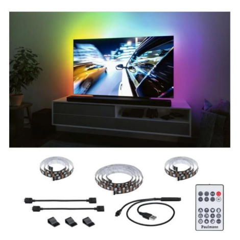 Paulmann 78880 - LED/3,5W RGB Stmívatelný pásek pro TV 2m ZOLL 5V + DO 78880