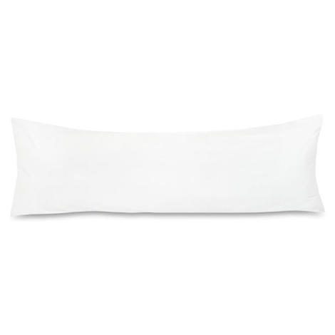 Kvalitex Saténový povlak na relaxační polštář bílý 50x150cm