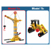 ROTO Build Stavební stroje 453 dílků 9v1 konstrukční STAVEBNICE