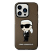 Karl Lagerfeld KLHCP14XHNIKTCK hard silikonové pouzdro iPhone 14 PRO MAX 6.7" black Ikonik Karl 