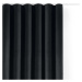 Černý sametový dimout závěs 265x250 cm Velto – Filumi