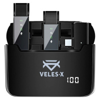 Veles-X Wireless Lavalier Microphone System Dual USB-C Mikrofon pro smartfon