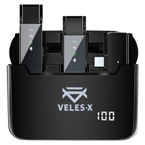 Veles-X Wireless Lavalier Microphone System Dual USB-C Mikrofon pro smartfon