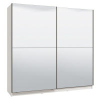 Zrcadlová skříň s posuvnými dveřmi aubrey 220 - bílá