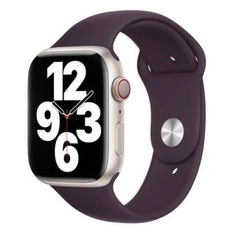 Apple Watch 49/45/44/42mm bezinkově fialový sportovní řemínek