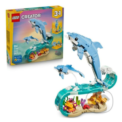 LEGO® Creator 3 v 1 31385 Morské živočíchy: Krásne delfíny,LEGO® Creator 3 v 1 31385 Morské živo