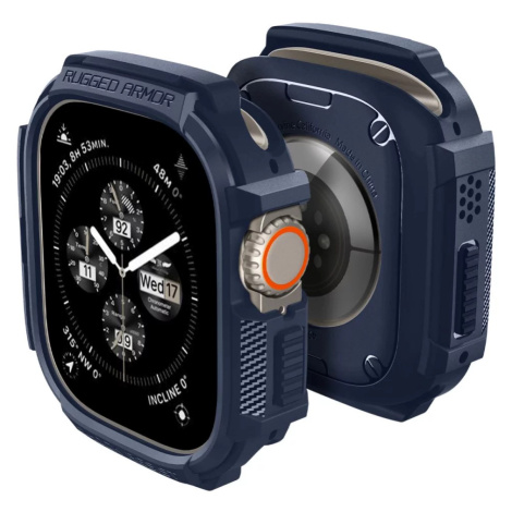 Kryt Spigen Rugged Armor, navy blue - Apple Watch Ultra 2/1 49mm (ACS07382)
