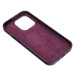 Smarty Leather Mag kryt s MagSafe iPhone 15 Pro tmavě fialový