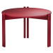 Červený kulatý konferenční stolek z borovicového dřeva ø 60 cm Sticks – Karup Design