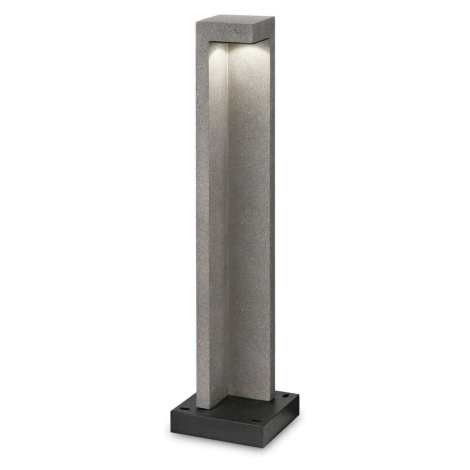 Ideal Lux LED Venkovní sloupek Titano PT1 big granito 187327 74cm IP55