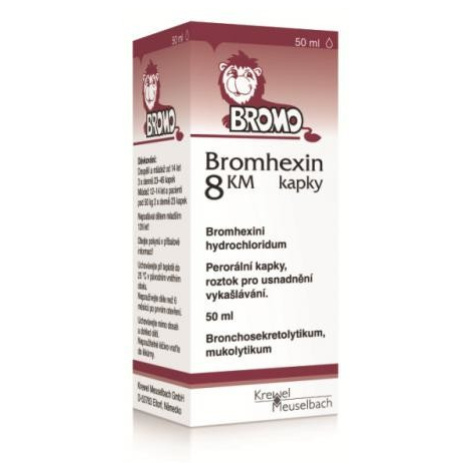 Bromhexin 8 KM kapky 8 mg/ml 20ml