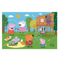 Trefl Puzzle Prasátko Peppa: Zábava v trávě MAXI 24 dílků