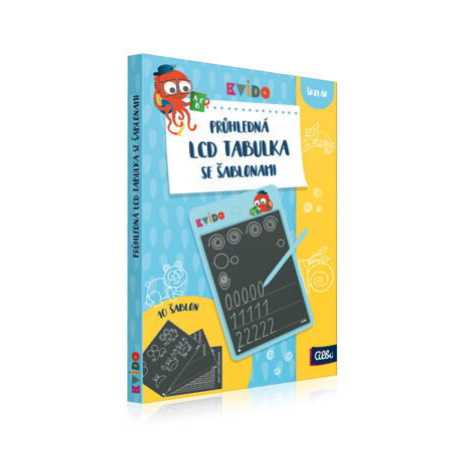 Albi Kvído - LCD kreslicí tabulka se šablonami