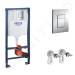 Grohe 38772001 - Předstěnový instalační set pro závěsné WC, výška 1,13 m, ovládací tlačítko Skat
