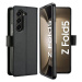 Knížkové pouzdro na Samsung Galaxy Z Fold 5 Tech-Protect Wallet Černé