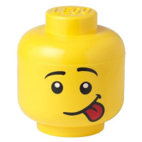 Úložný box LEGO Hlava - silly (S) - 40311726