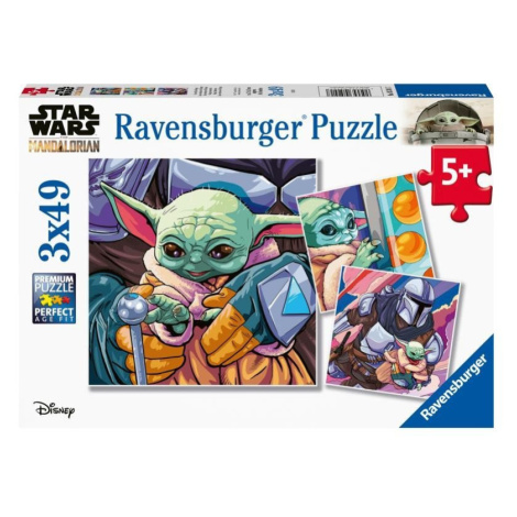 Ravensburger Puzzle Star Wars - Mandalorian 3x49 dílků