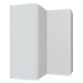 ArtExt Kuchyňská skříňka horní rohová vysoká BONN | W14 60 Barva korpusu: Grey