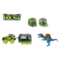 MAC TOYS - Jeep s přívěsem a dinosaurem, Mix produktů