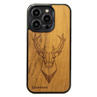 Pouzdro Bewood pro iPhone 15 Pro Jelen Imbuia