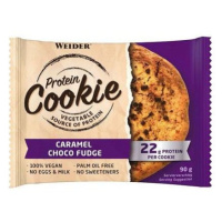 WEIDER Protein Cookie Caramel choco fudge sušenky 90 g