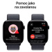 Apple Watch Series 10 46mm Klavírně černý hliník s Inkoustovým provlékacím řemínkem