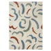 Flair Rugs koberce Kusový koberec Alta Squiggle Multi - 160x230 cm