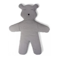 Childhome Hrací deka medvěd Teddy Jersey Grey 150cm