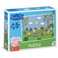 Puzzle Prasátko Peppa: Zábava na sluníčku 60 dílků