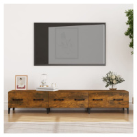 vidaXL TV skříňka kouřový dub 150 x 34,5 x 30 cm kompozitní dřevo