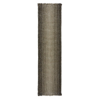 Flair Rugs koberce Běhoun Mottle Jute Ombre Grey - 60x230 cm