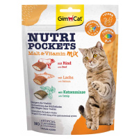 GimCat Nutri Pockets Malt & Vitamin Mix 10 × 150 g