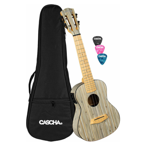 Cascha HH 2316E Bamboo Graphite Koncertní ukulele